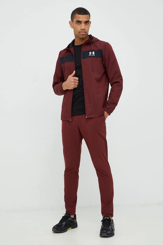 Ανδρικά Κοντά μπουφάν Αντιανεμικό Under Armour καφέ, - Image 2