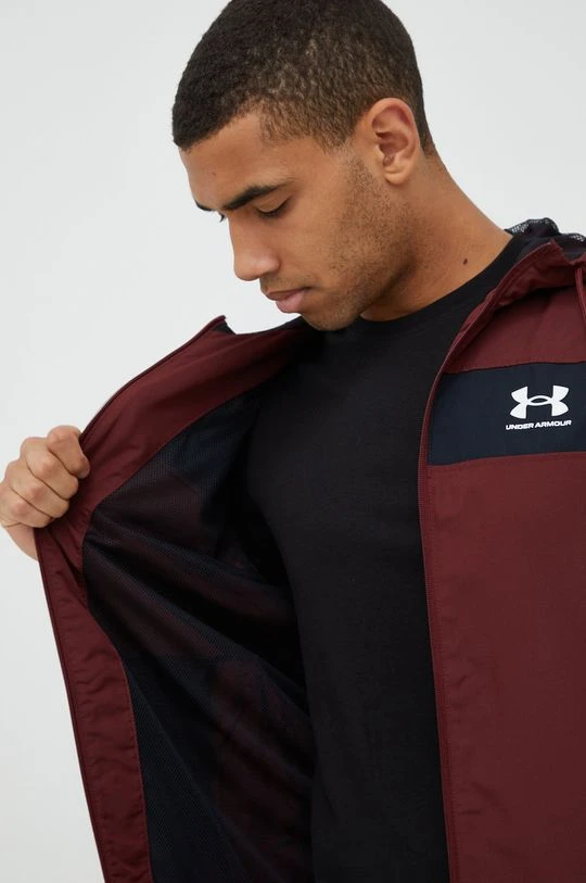 Ανδρικά Κοντά μπουφάν Αντιανεμικό Under Armour καφέ, - Image 6
