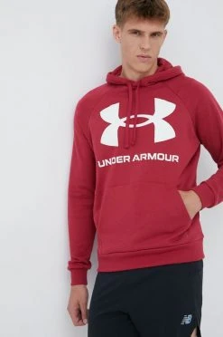 Ανδρικά Χωρίς φερμουάρ Μπλούζα Under Armour κάστανο