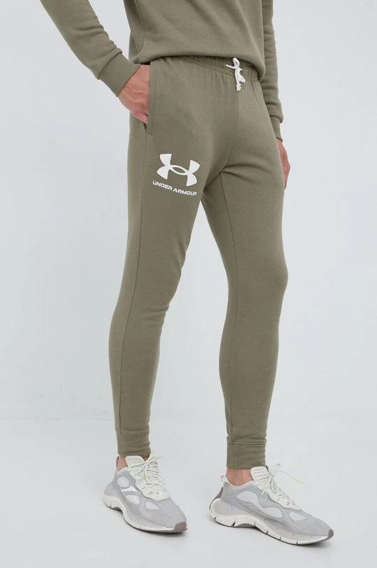 Ανδρικά Παντελόνια φόρμας Παντελόνι Under Armour πράσινο