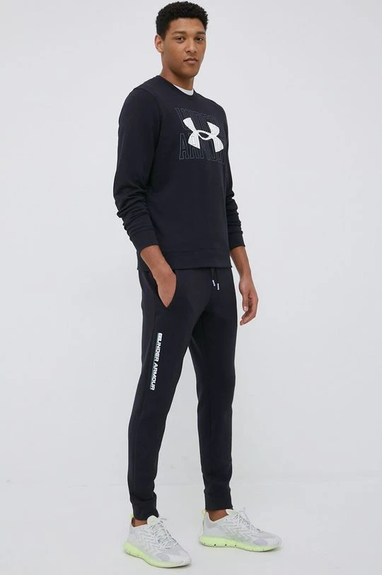 Ανδρικά Χωρίς φερμουάρ Μπλούζα Under Armour χρώμα: μαύρο, - Image 2