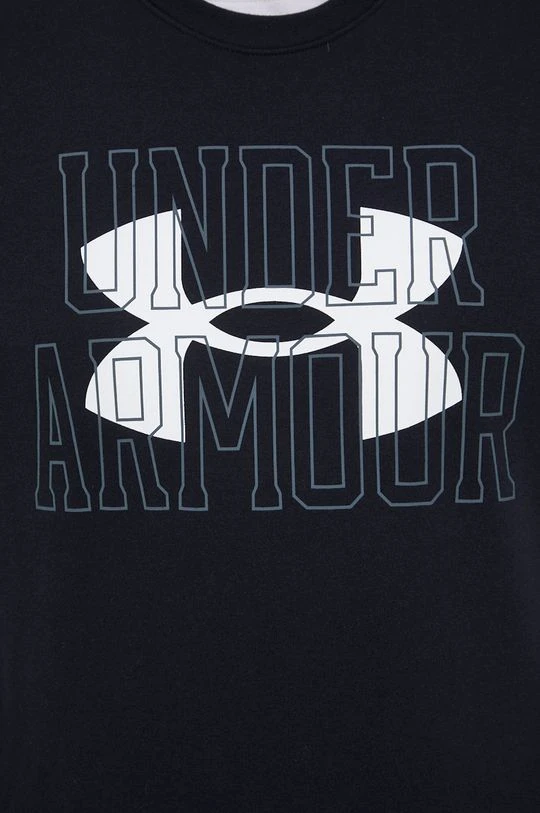 Ανδρικά Χωρίς φερμουάρ Μπλούζα Under Armour χρώμα: μαύρο, - Image 5