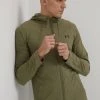 Ανδρικά Με φερμουάρ Φούτερ προπόνησης Under Armour χρώμα: πράσινο,