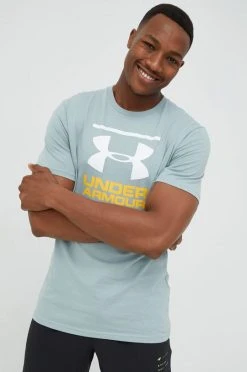 Ανδρικά Μπλουζάκια Λειτουργικό μπλουζάκι Under Armour πράσινο