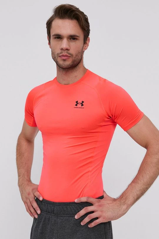 Ανδρικά Μπλουζάκια Μπλουζάκι προπόνησης Under Armour κόκκινο
