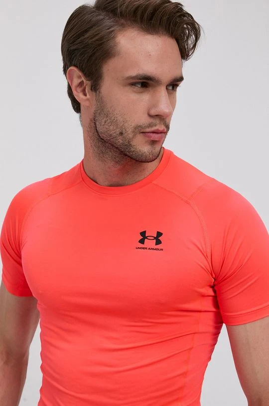 Ανδρικά Μπλουζάκια Μπλουζάκι προπόνησης Under Armour κόκκινο - Image 3