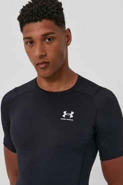 Ανδρικά Μπλουζάκια Μπλουζάκι προπόνησης Under Armour μαύρο