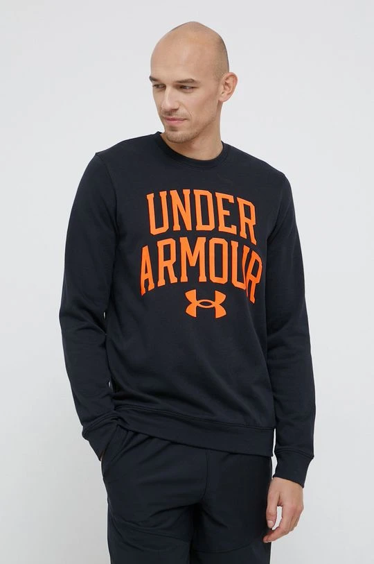 Ανδρικά Χωρίς φερμουάρ Μπλούζα Under Armour χρώμα: μαύρο