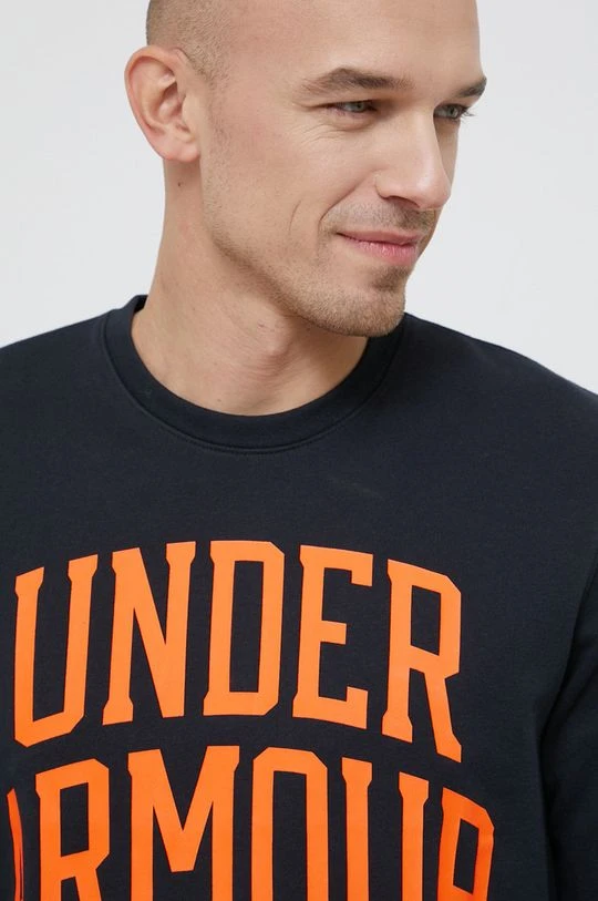 Ανδρικά Χωρίς φερμουάρ Μπλούζα Under Armour χρώμα: μαύρο - Image 4