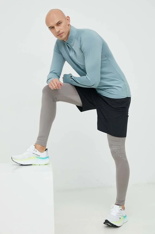 Ανδρικά Χωρίς φερμουάρ Φούτερ για τζόκινγκ Under Armour Qualifier Run 2.0 τιρκουάζ