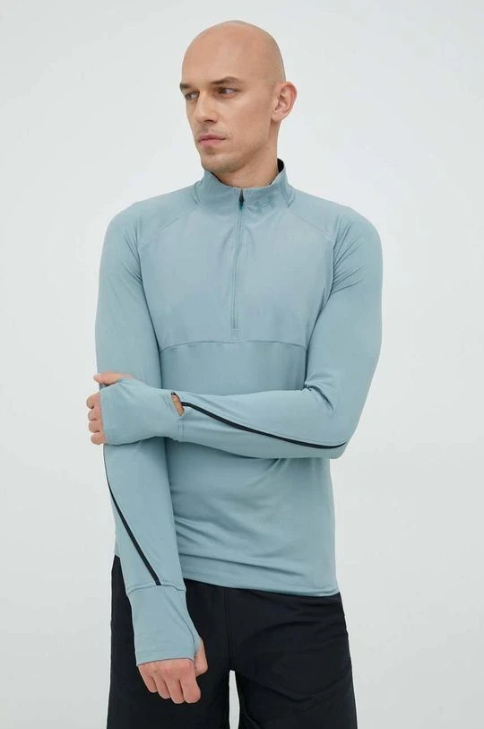 Ανδρικά Χωρίς φερμουάρ Φούτερ για τζόκινγκ Under Armour Qualifier Run 2.0 τιρκουάζ - Image 2