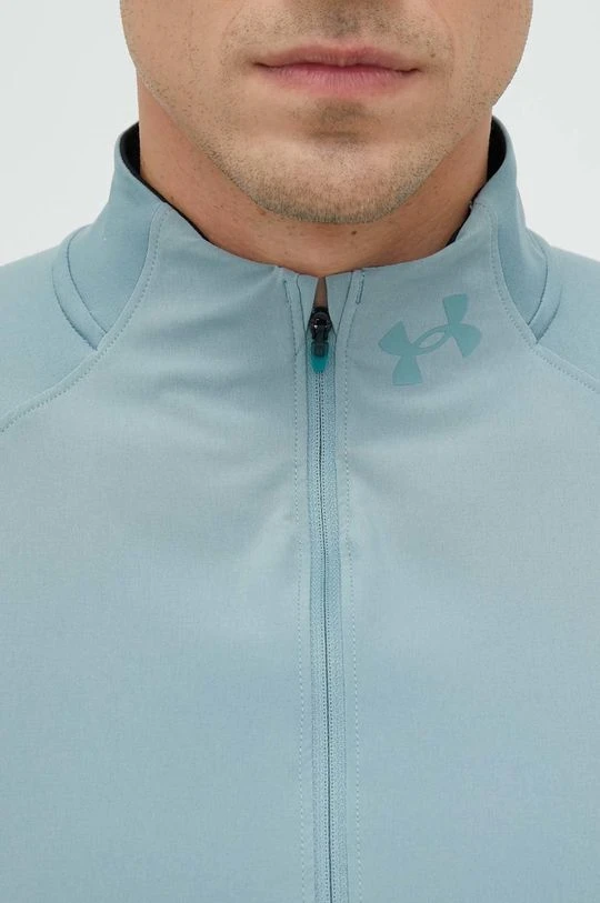 Ανδρικά Χωρίς φερμουάρ Φούτερ για τζόκινγκ Under Armour Qualifier Run 2.0 τιρκουάζ - Image 5