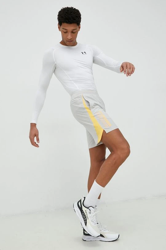 Ανδρικά Σορτς τρεξίματος Under Armour , χρώμα: μπεζ - Image 2