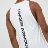 Ανδρικά Αμάνικα Μπλουζάκι Under Armour , χρώμα: άσπρο