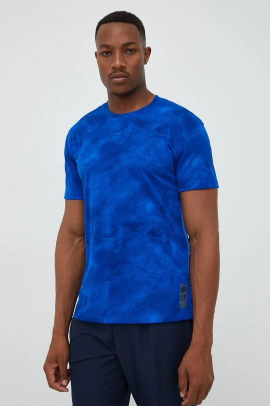 Ανδρικά Μπλουζάκια Μπλουζάκι για τρέξιμο Under Armour Anywhere , χρώμα: ναυτικό μπλε