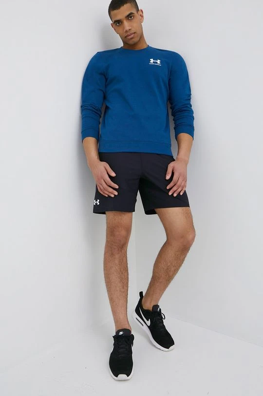 Ανδρικά Χωρίς φερμουάρ Μπλούζα Under Armour χρώμα: ναυτικό μπλε, - Image 2