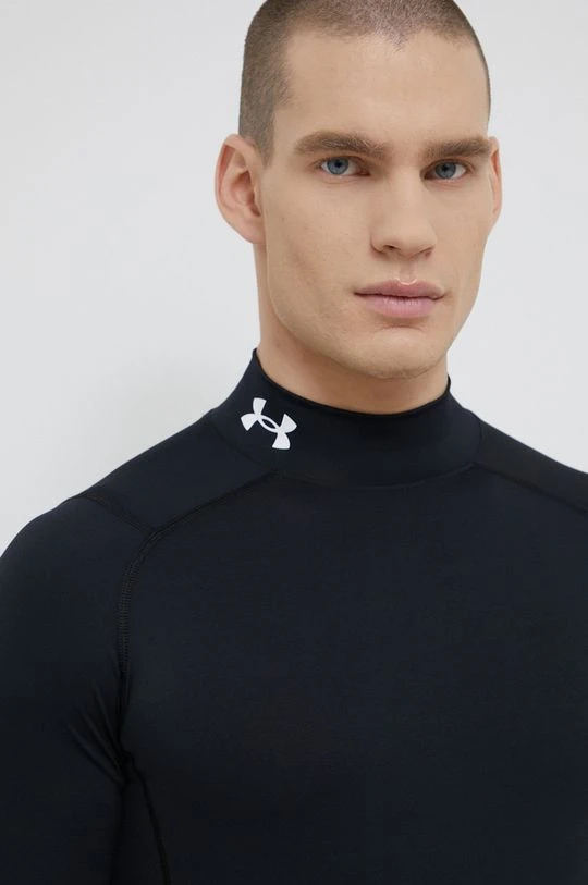 Ανδρικά Μακρυμάνικα Longsleeve Under Armour χρώμα: μαύρο - Image 4