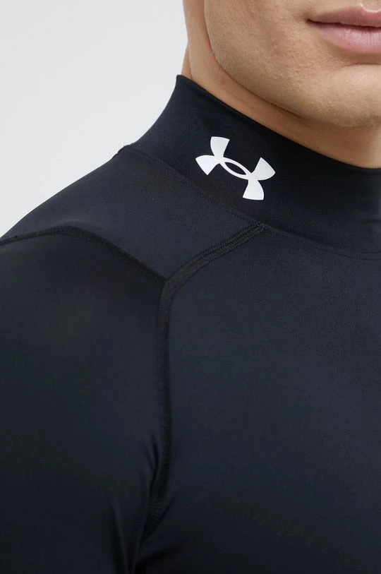 Ανδρικά Μακρυμάνικα Longsleeve Under Armour χρώμα: μαύρο - Image 5