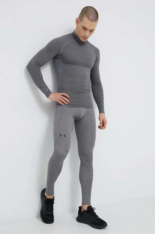 Ανδρικά Μακρυμάνικα Longsleeve Under Armour χρώμα: γκρι - Image 2