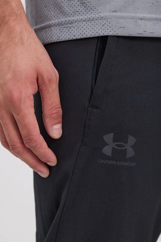 Ανδρικά Παντελόνια φόρμας Παντελόνι Under Armour χρώμα: μαύρο - Image 4