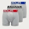 Ανδρικά Μπόξερ και σλιπ Under Armour - Μποξεράκια (3-pack) γραφίτης