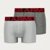 Ανδρικά Μπόξερ και σλιπ Under Armour - Μποξεράκια (2-pack) γκρί