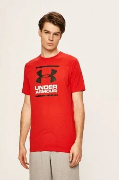Ανδρικά Μπλουζάκια Under Armour - Μπλουζάκι κόκκινο
