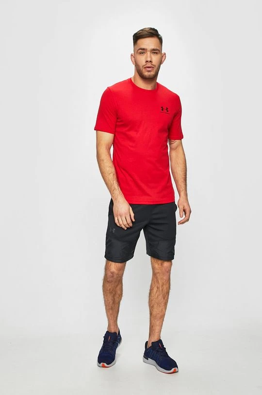 Ανδρικά Μπλουζάκια Under Armour - Μπλουζάκι κόκκινο - Image 2