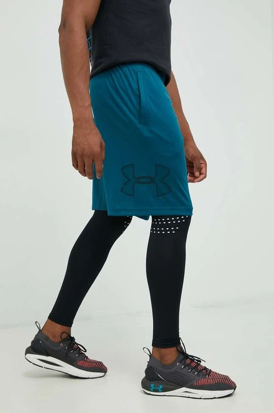 Ανδρικά Σορτς προπόνησης Under Armour Tech Graphic πράσινο