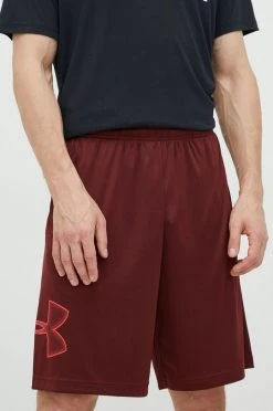 Ανδρικά Σορτς προπόνησης Under Armour Tech Graphic πράσινο χάλυβα