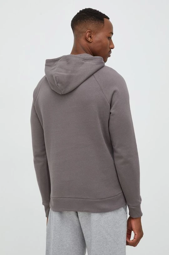 Ανδρικά Χωρίς φερμουάρ Μπλούζα Under Armour καφέ, με κουκούλα - Image 3