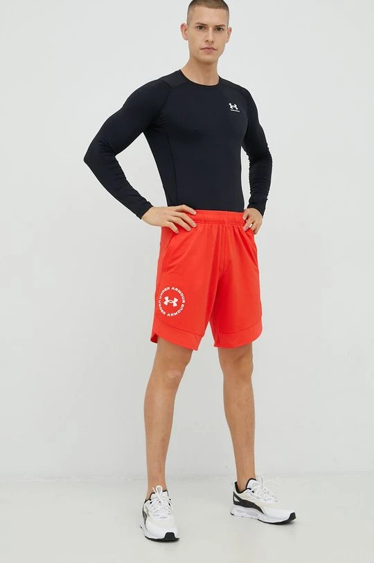 Ανδρικά Σορτς προπόνησης Under Armour κόκκινο - Image 2