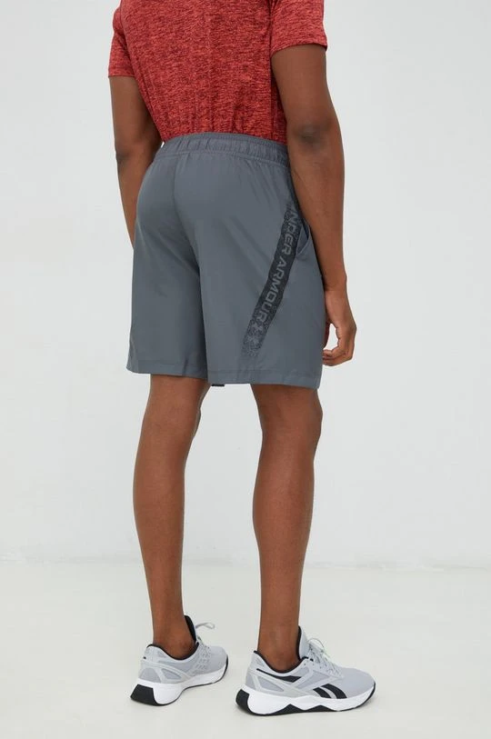 Ανδρικά Σορτς προπόνησης Under Armour Graphic , χρώμα: γκρι - Image 3