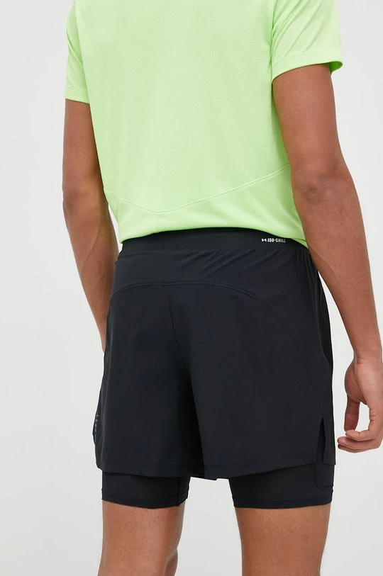 Ανδρικά Σορτς τρεξίματος Under Armour Iso-chill μαύρο - Image 3