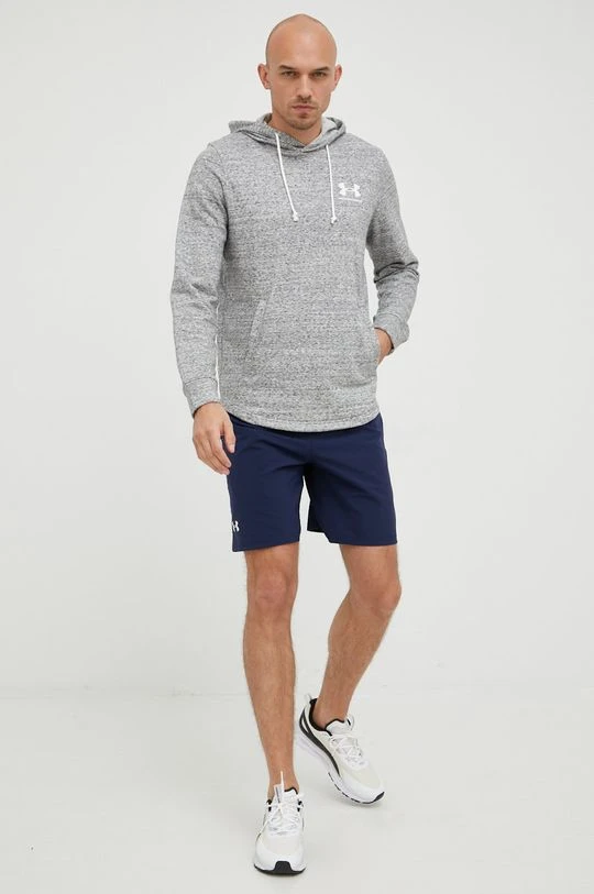 Ανδρικά Χωρίς φερμουάρ Μπλούζα Under Armour γκρι, - Image 2