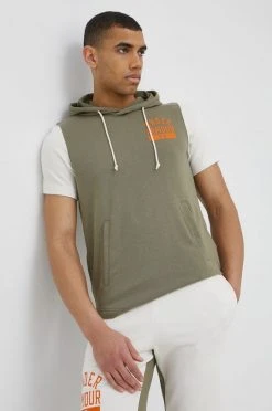 Ανδρικά Χωρίς φερμουάρ Μπλούζα Under Armour χρώμα: πράσινο,