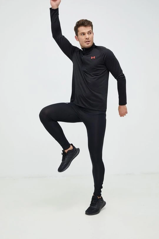 Ανδρικά Χωρίς φερμουάρ Longsleeve Under Armour μαύρο - Image 2