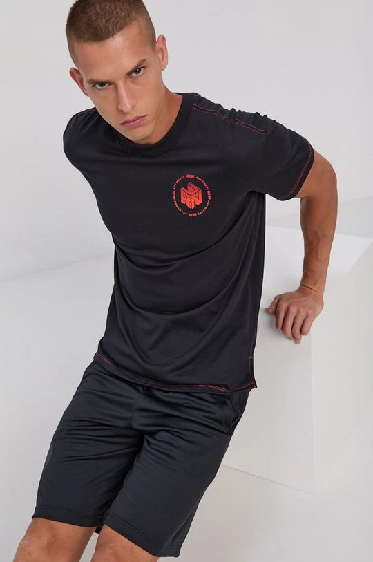 Ανδρικά Μπλουζάκια Μπλουζάκι Under Armour χρώμα: μαύρο - Image 2