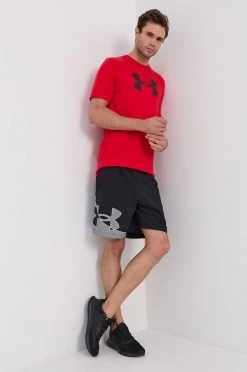 Ανδρικά Μπλουζάκια Μπλουζάκι Under Armour χρώμα: κόκκινο
