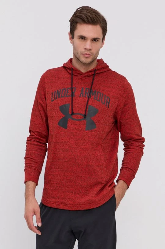 Ανδρικά Χωρίς φερμουάρ Μπλούζα Under Armour χρώμα: κόκκινο - Image 2