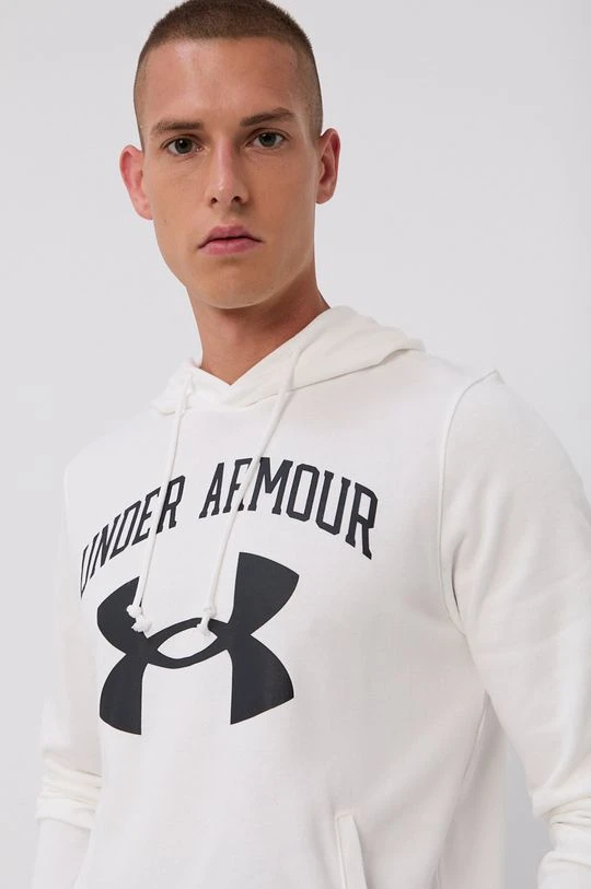 Ανδρικά Χωρίς φερμουάρ Μπλούζα Under Armour χρώμα: άσπρο - Image 4