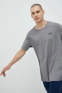 Ανδρικά Μπλουζάκια Μπλουζάκι προπόνησης Under Armour γκρι