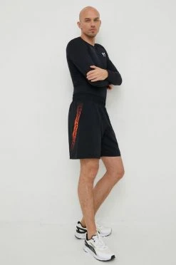 Ανδρικά Σορτς προπόνησης Under Armour Woven Graphic μαύρο