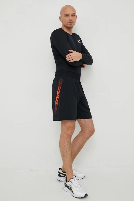 Ανδρικά Σορτς προπόνησης Under Armour Woven Graphic μαύρο