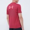 Ανδρικά Μπλουζάκια Μπλουζάκι προπόνησης Under Armour Armour Repeat κάστανο