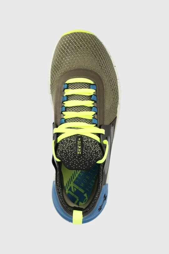 Ανδρικά Αθλητικά παπούτσια Under Armour Tribase Reign 4 Pro πράσινο - Image 4