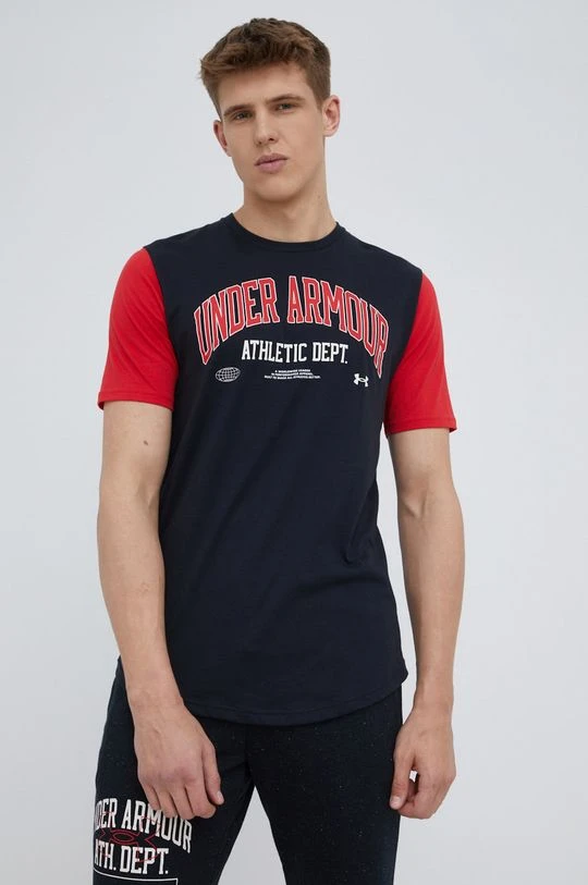 Ανδρικά Μπλουζάκια Μπλουζάκι Under Armour μαύρο - Image 4