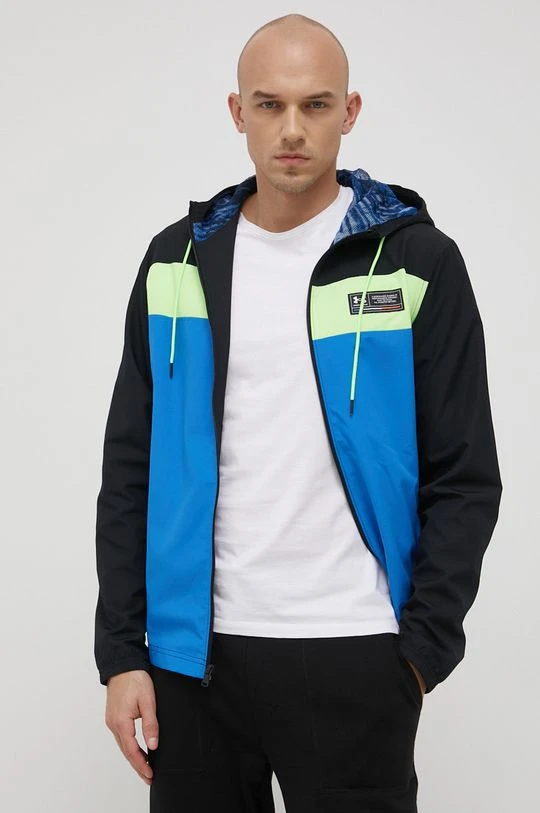 Ανδρικά Κοντά μπουφάν Αντιανεμικό Under Armour Sportstyle Chroma μαύρο