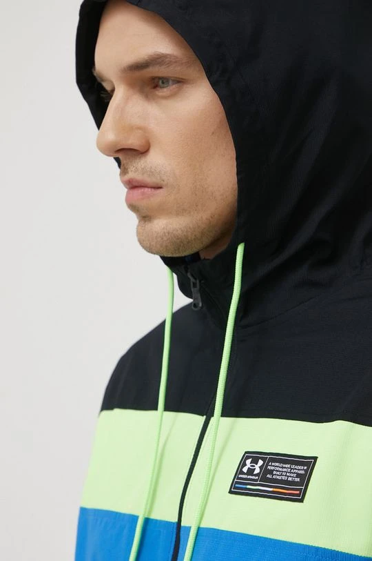 Ανδρικά Κοντά μπουφάν Αντιανεμικό Under Armour Sportstyle Chroma μαύρο - Image 4