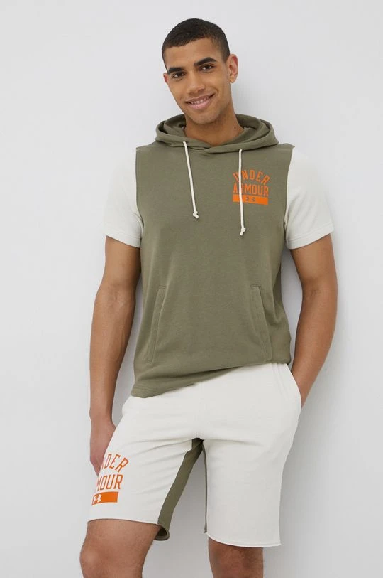 Ανδρικά Σορτς Αθλητικά σορτς Under Armour Rival πράσινο - Image 2